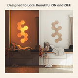 Nanoleaf Elements Wood Look Hexagons (Smarter Kit (7 Panel)) Nanoleaf
