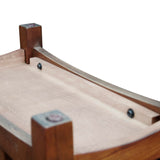 Leick Home 8202 Mission Impeccable End Drawer, Made with Solid Wood, Narrow Side Table for Living Room, Bedroom, 22.5 in x 12 in x 24 in, Medium Oak Leick Home