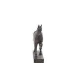 Deco 79 Polystone Horse Decorative Sculpture Home Decor Statue, Accent Figurine 9" x 3" x 9", Brown Deco 79