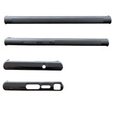 JUSTRY 5PCS Sublimation Blank Phone Case Bulk Covers Compatible with Samsung Galaxy S23 Ultra 5G, Easy to Sublimate DIY 2 in 1 2D Case Soft Rubber Printable Cover + Insert Glitter Wholesale Pack JUSTRY