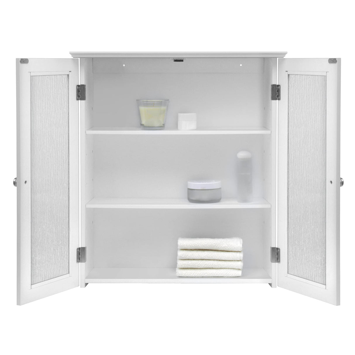 Teamson Home Connor 22.24 in. W x 25.0 in. H Removable Wall Cabinet, White Teamson Home