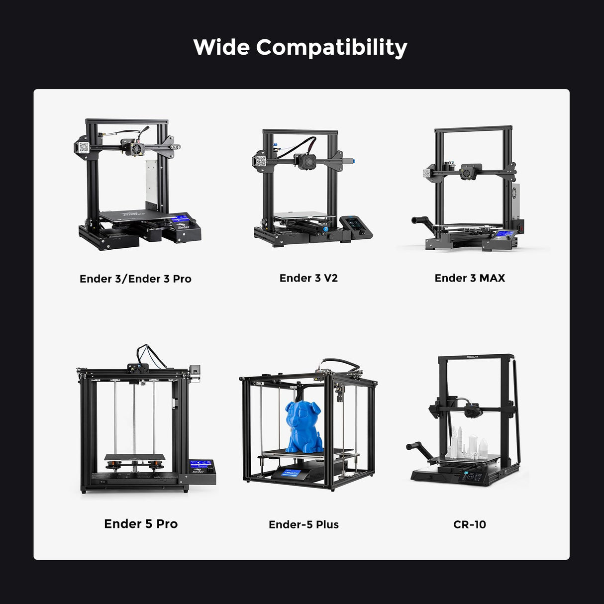 Creality Official Sprite Extruder Direct Drive Dual Gear Extruder SE Upgrade Kit, Compatible with Creality Ender 3/Ender 3 V2/Ender 3 Pro/Ender 5/Ender 5 Pro/Ender 5 Plus/CR 10 3D Printers Creality