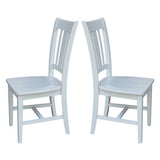 International Concepts San Remo Dining Chair, Beach White International Concepts