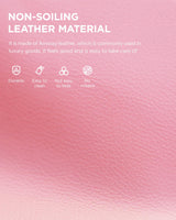 AutoFull C2 Gaming Chair,Ergonomic Wingless Cushion Computer Chair,PU Leather Racing Style Office Chair with Lumbar Support Pillow and Footrest,Pink AutoFull