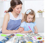 LERLUCKY'SZHAO 46PCS Diamond Painting Stickers 5D Dinosaur Gem Art Kits Cute Animal Shape for Kids Boys Girls Ages 6-8 8-12 LERLUCKY'SZHAO