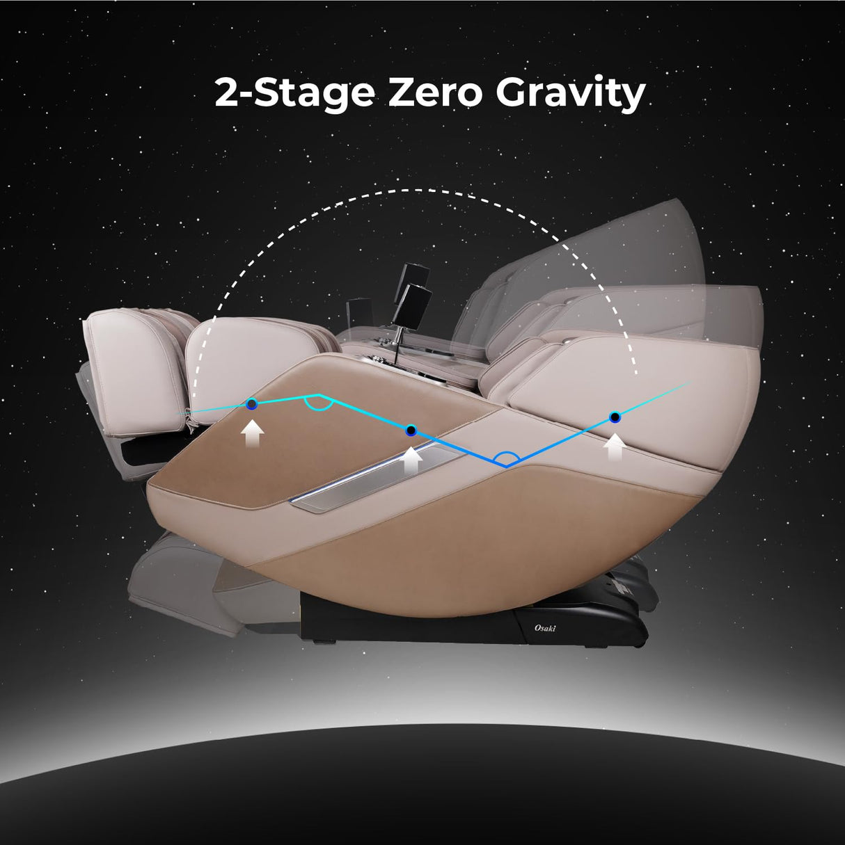Titan 4D Ultima | Black | Massage Chair | Full Body Air Bag Massage | Zero Gravity Reclining | SL-Track 4D Massage | Foot Roller | Touchscreen Controller | Space Saving Technology Titan