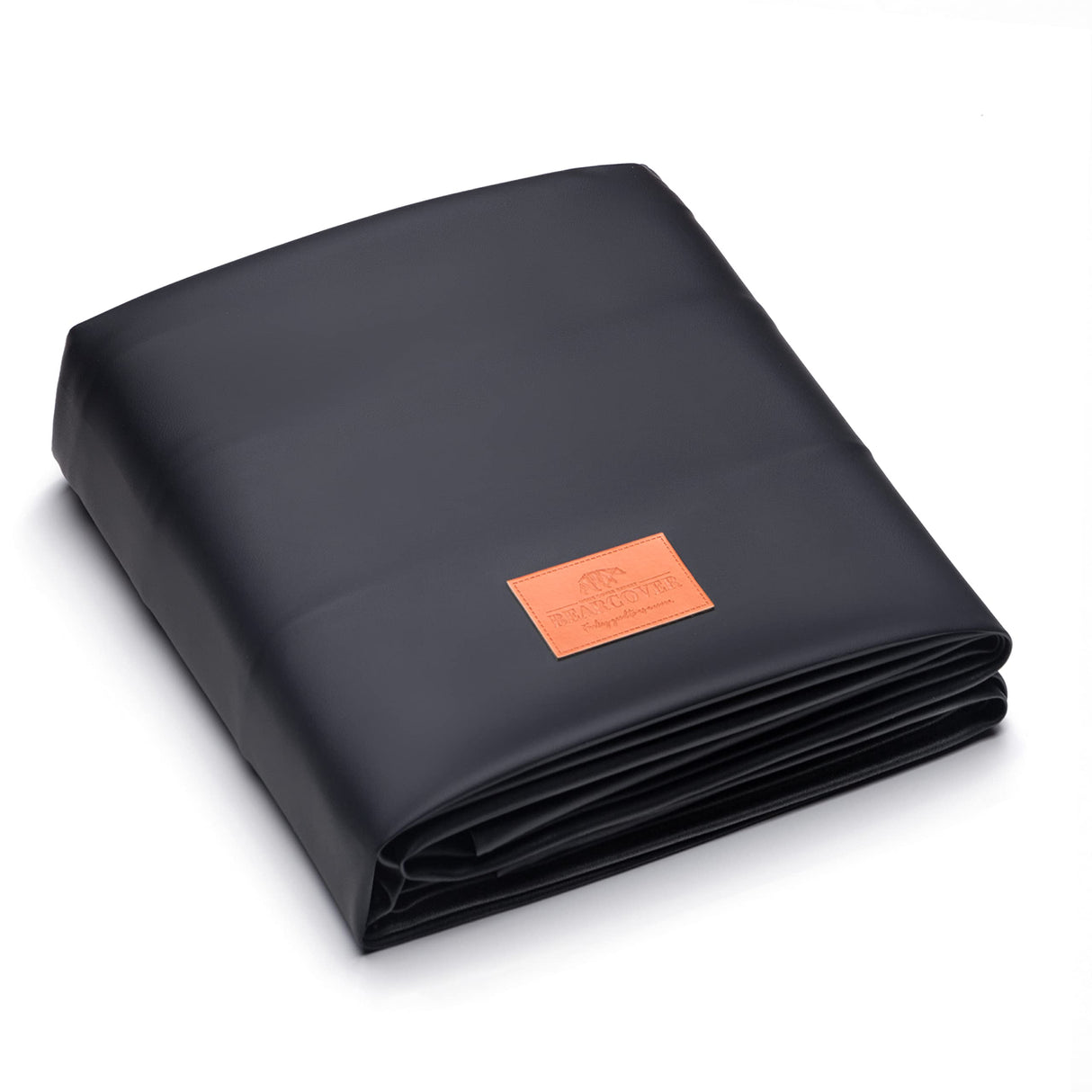 BearCover Heavy Duty Leatherette Billiard Pool Table Cover, Waterproof & Tearproof Covers for Pool Table 7/8/9FT Fitted (8 Feet/ Black) BEARCOVER