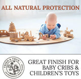 Tried & True Danish Oil, 8 oz. - Polymerized Linseed Oil Wood Finish & Sealer, Ideal for Furniture, Butcher Blocks, Salad Bowls, & More - Food Safe Wood Finish, Easy Application Stand Oil Tried & True