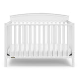 Graco Benton 5-in-1 Convertible Crib (White) – GREENGUARD Gold Certified, Converts from Baby Crib to Toddler Bed, Daybed and Full-Size Bed, Fits Standard Full-Size Crib Mattress Graco