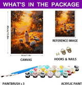 croshom Paint by Numbers Kit for Adults Beginner, Jesus Paint by Number for Adults, DIY Easy Adult Paints by Number Kits, Gifts and Home Wall Decor 12" x 16" (Without Frame) croshom