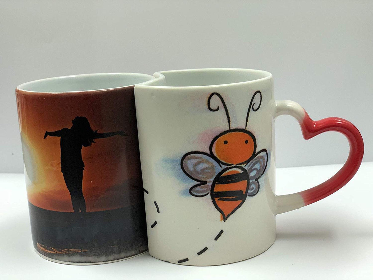 PC Universal Super-Tank Wireless Sublimation Printer Bundle for Custom Mug Design - Up to 10,000 Pages Yield/Bundle with Mug Press Machine & All Accessories WoodArtSupply