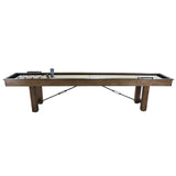 Playcraft Montauk Pecan 12' Shuffleboard Table Playcraft