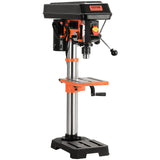 VEVOR 12 in Benchtop Drill Press, 5 Amp 120V, Variable Speed Cast Iron Bench Drill Press, 12 in Swing Distance 0-45° Tiltling Worktable with Laser Work Light, Tabletop Drilling Machine for Wood Metal VEVOR