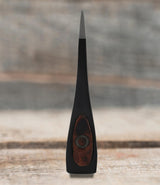 WICING 16" Throwing Axes for Axe Throwing Competitions, 1065 High Manganese Steel and Hickory Wood Handle Throwing Hatchet with Nylon Sheath WICING