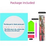 5D Diamond Art Painting Kits Black Labrador Stained Glass Circle Shape Full Drill Round Beads Diamond Art Gems Painting by Number Kits Wall Decoration Dog Memorial Gift 25x25cm(2) Generic