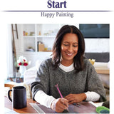 OFRKE Diamond Painting Kits for Adults,3 Pack Mountains Waterfall Diamond Art for Beginners, Diamond Round 5D Full Drill Paint with Diamonds Pictures Gem Art Painting Kits DIY Crafts Kits 12x16inch OFRKE