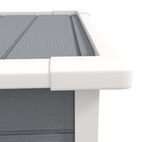 Outsunny 5' x 3' Resin Outdoor Storage Shed with Floor, Garden Shed with Lockable Door, Window and Vent, Plastic Utility Tool Shed for Backyard, Patio, Lawn, Gray Outsunny