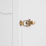 Harper & Bright Designs Queen Size Murphy Bed Cabinet Wall Bed Chest with Storage Drawer,USB,Charging Station, Wood Murphy Bed Frame for Home Office or Small Room-White Harper & Bright Designs