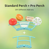 NETVUE Birdfy Pro - Bird Feeder with Camera, Wider Perch DIY Add-ons, Hummingbird Feeder, Suet Ball, Jelly Feeder, Auto Capture Bird Videos & Motion NETVUE