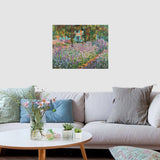 liziciti 2-Pack 5D Diamond Painting Kits, Full Drill Monet Iris Garden & Water Lily Famous Diamond Paintings Collection for Home Wall Decor DIY, 12x16in liziciti