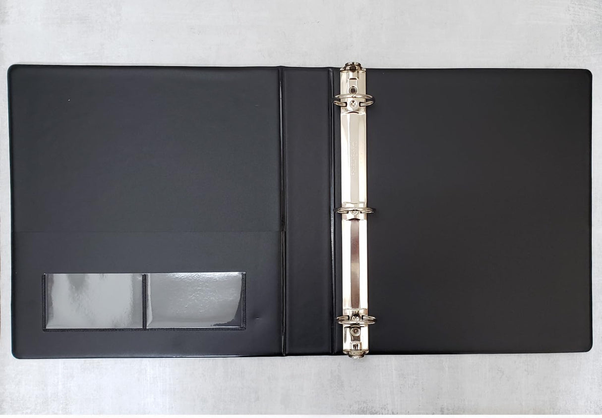 Estate Planning Portfolio 3-Ring Binders – Leather Like Feel with Gold Debossed Title. Tab Dividers and Sheet Protectors Included. (1 1/2" Capacity, Estate Planning Portfolio, Burgundy) Nancy Nikko