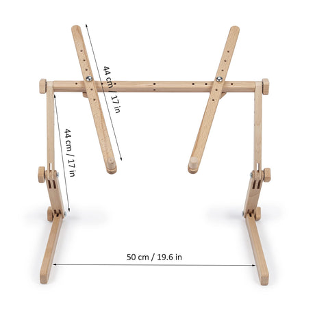 Needlework Table and Lap Hands-Free Stand Scroll Frame or Hoop Holder Made of Organic Beech Wood Tapestry Cross Stitch Embroidery Frame Holder AllAboutEmbroideryUA