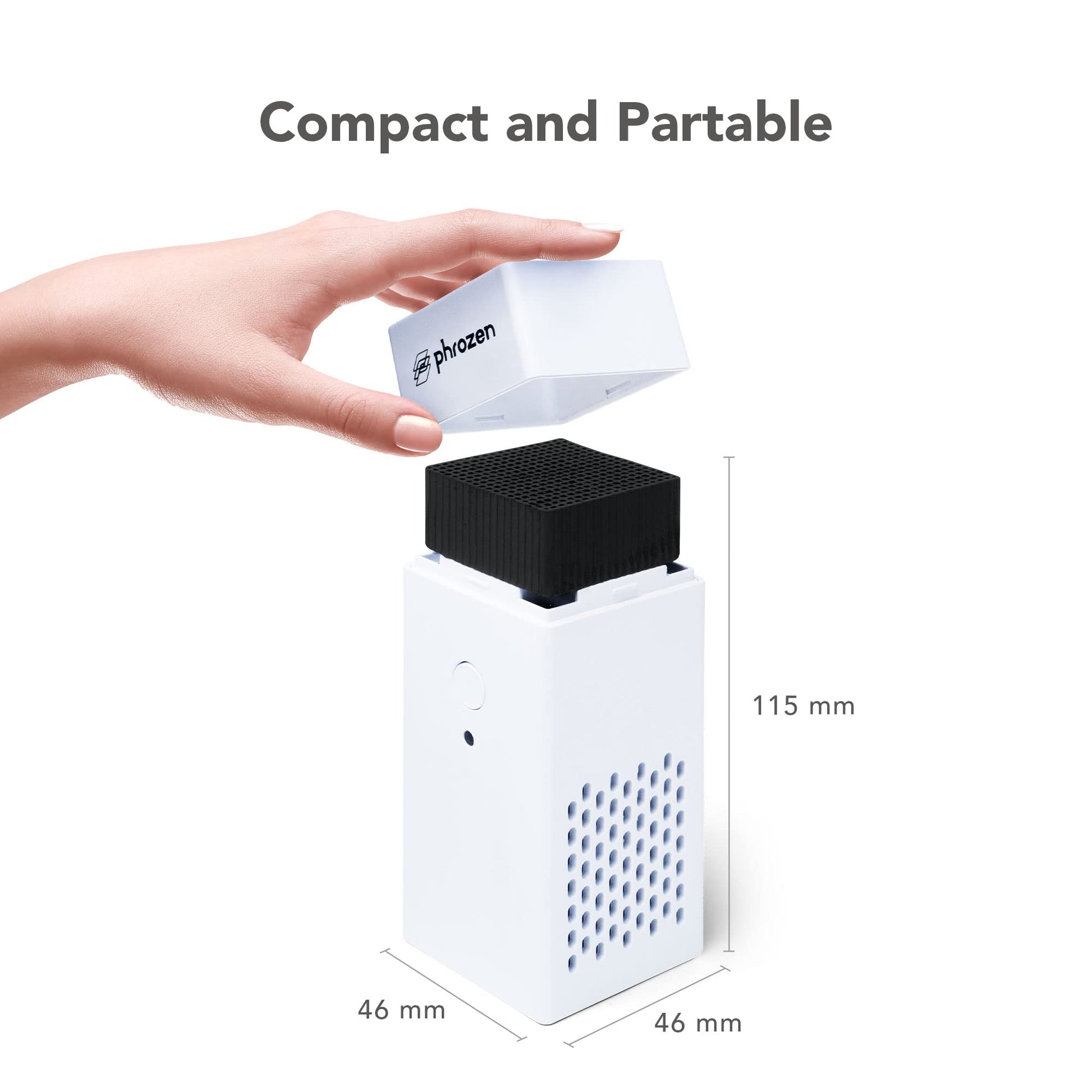 phrozen Air Purifier, 3D Printer Accessories, with High Density Activated Carbon Filter for LCD 3D Printers (Pack of 2) - WoodArtSupply