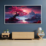 igoodom Large Diamond Painting, Landscape Large Diamond Art Kits for Adults, Full Drill Round Big Diamond Painting, DIY Gem Art and Crafts for Home Wall Decor Gift 27.5 X 15.7inch igoodom