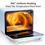 PYD Life Sublimation Oven Machine 40 L 120 V 1700 W Light Blue Convection Oven for Sublimation Blanks Tumblers Mugs Water Bottles Cups Bulk Printing PYD Life