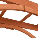 Classic Style Seedling Soar Master Cedar Wooden 63"x23.5"x84.5" Superior Outside Arbor Arch Pergola Trellis Wood Garden Yard Lattice ANA Store