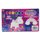 Innovative Designs Create N’ Style DIY Paint Your Own Figurines Arts and Crafts Set for Girls, Unicorn and Rainbow Figures Innovative Designs