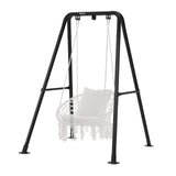 G TALECO GEAR Hammock Chair Stand,Heavy-Duty Steel Hammock Stand,300LBS Multi-Use Swing Stand for Outdoor Indoor，Hammock Chair not Include (black) G TALECO GEAR