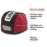 Lincoln Electric Welding Beanie | Flame Resistant (FR) | Black & Red | XL |K2994-XL Lincoln Electric
