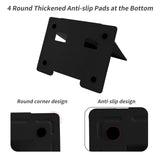 Metal Book Stand - Adjustable Book Holder for Reading (Full Black) Camelmother