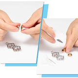 Oinsi Pet Cremation Jewelry For Ashes For Dog/Cat Paw Stainless Steel Memorial Locket Urn Necklace Inside Mini Case Keepsake Cremation Jewelry Women Men (Silver With Rose gold) Oinsi