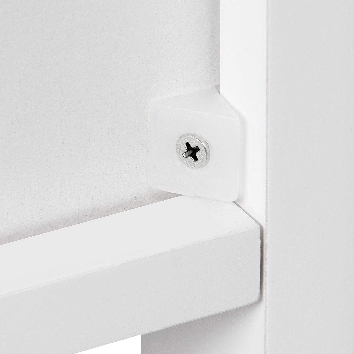 Yaheetech White Bathroom Storage Cabinet with Drawer and Shutter Door - Versatile Organizer Unit for Any Room Yaheetech