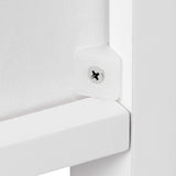 Yaheetech White Bathroom Storage Cabinet with Drawer and Shutter Door - Versatile Organizer Unit for Any Room Yaheetech