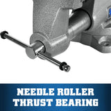 Wilton Mechanics Pro Bench Vise, 6-1/2" Jaw Width, 6" Jaw Opening, 4-3/8" Throat (Model 865M) Wilton