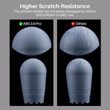 ELEGOO ABS-Like Resin 3.0 Pro, Higher Scratch-Resistance 3D Printing Photopolymer Resin, 405nm UV Resin for MSLA/DLP/LCD Printers Fast Curing High Precision Non-Brittle, Clear Green 2000g ELEGOO