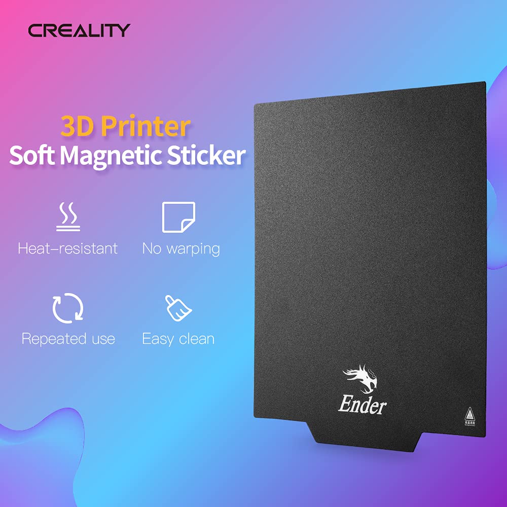 Creality 2 PCS Ender 3 Bed Ultra-Flexible Removable Magnetic Removable Build Surface Hotbed Cover Print Platform Kit for Ender 3 Neo/Ender 3 V2 Neo/Ender 3 S1/Ender 3 S1 Pro/Ender 3 V3 SE 235 - WoodArtSupply