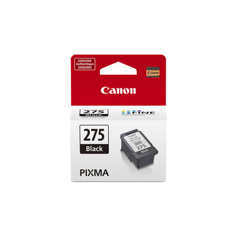 Canon PG-275 Genuine Black Ink Cartridge, Compatible with TS3520/3522, TR4720/4722, TS3720/3722 Canon
