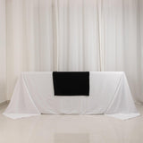 Efavormart Black Wide Premium Polyester Table Runner, Printable Sublimation Blank Banner - 24"x72" Efavormart.com