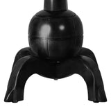 Heavy Duty Coat Rack Freestanding Wood Tree Rack with 8 Hooks, Unique Design Tree Branch-look, Premium Coat Tree Clothes Hanger Stand with Sphere Base for Entryway, Hallway, Bedroom-Load 160lbs Black Bekrvio