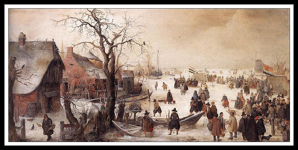 SYSMYXGS DIY Painting by Numbers Kits for Adults Beginners Paint by Numbers Set with Brushes Acrylic Pigment Oil Painting Canvas Wall ArtsArts Craft for Home Wall Decor — Winter Scene on a Canal SYSMYXGS
