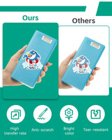 Colemoly Sublimation Sticker Paper-30 Sheets Glossy White Waterproof Stickers for Sublimation Inkjet Printer and Ink 8.5x11 Letter Heat Transfer Paper for Smooth Solid Surfaces Colemoly