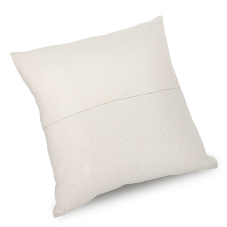 TopTie Sublimation Pocket Pillow Cases for Books Stuff Storage, 16 x 16 Inches Linen Blank Pillow Covers TopTie