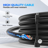 EVDANCE EV Charger Level 1/2 6-16A Adjustable, EV Chargers for Home with 25 FT J1772 EV Charging Cable, Electric Vehicle Charging Stations with NEMA 6-20 & 5-15 Plug, 110V-240V IP66 Waterproof EVDANCE