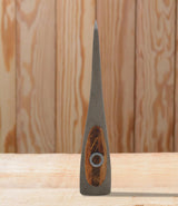 WICING 16" Throwing Axes for Axe Throwing Competitions, 1065 High Manganese Steel and Hickory Wood Handle Throwing Hatchet with Nylon Sheath - 1 Pack WICING