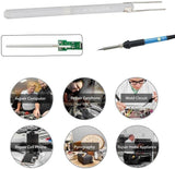 1Pc Adjustable Temperature Electric Soldering Iron Heater 220V 110V 80W 60W Ceramic Internal For 908 heating element Solder Soldering Guns Irons Juroicessry