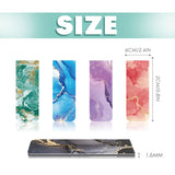 30 Pieces Bookmark, Magnetic Bookmarks for Book Lovers Women Men, Bookmarks Bulk for Reading Lovers, Magnet Bookmark Clips for Teachers Students MAJUNEY